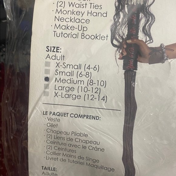 California Costumes Voodoo Magic Kids Costume - Black and Brown - Picture 3 of 4